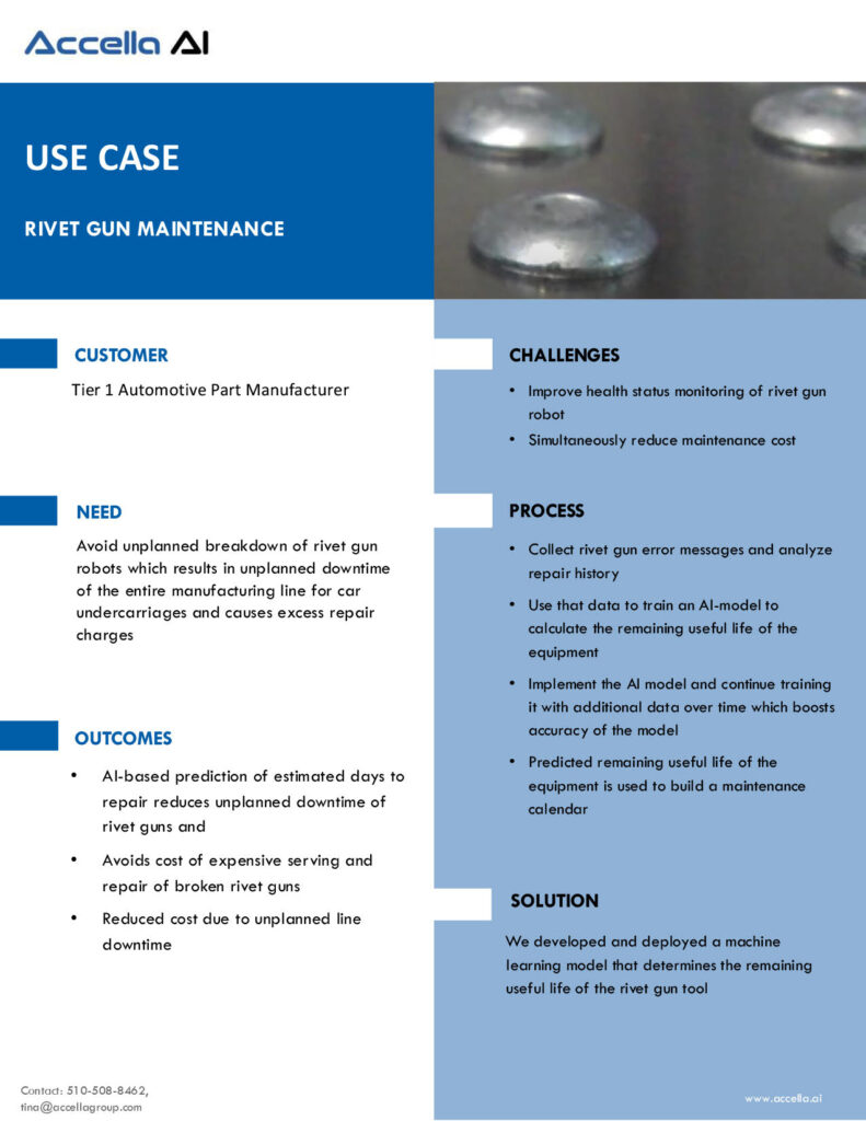 Use case rivet gun